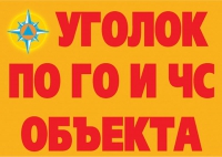 Комплект плакатов "Уголок по ГО и ЧС объекта" - «globural.ru» - Салехард