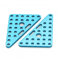 Треугольная пластина из анодированного алюминия Triangle Plate 6*8 (Pair) - «globural.ru» - Салехард