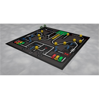Соревновательное поле с элементами MakeX Stater Arenas Kit - «globural.ru» - Салехард
