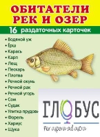 Раздаточные карточки "Обитатели рек и озер" - «globural.ru» - Салехард