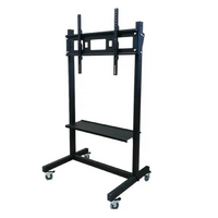 Мобильная напольная стойка для панелей 65-86 дюймов - «globural.ru» - Салехард