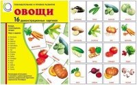 Демонстрационные карточки "Овощи" - «globural.ru» - Салехард