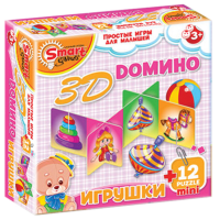 Комплект развивающих игр 3-5 лет. 3D домино (3-5 лет) - «globural.ru» - Салехард