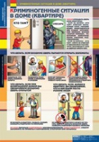 ОБЖ Поведение в криминогенных ситуациях (комплект таблиц) - «globural.ru» - Салехард