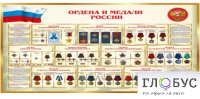 Стенд "Ордена и медали России" - «globural.ru» - Салехард