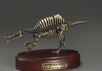 Модель скелета динозавра Spinosaurus - «globural.ru» - Салехард