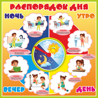 Стенд "Распорядок дня" - «globural.ru» - Салехард