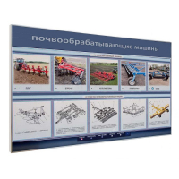 Электрифицированный светодинамический стенд «Почвообрабатывающие машины» - «globural.ru» - Салехард