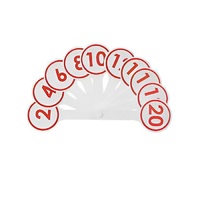 Касса-веер цифр от 0 до 20 - «globural.ru» - Салехард