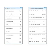 Комплект карточек (10) "Обучающий калейдоскоп. Умножение на 2, 5 и 10" - «globural.ru» - Салехард