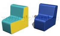 Косоугольный стул 44*60*60/32см (ВИК) - «globural.ru» - Салехард