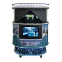 Голографическая 3D пирамида «PILLAR» - «globural.ru» - Салехард