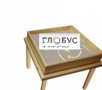 Стол на ножках для рисования песком светозвуковой - «globural.ru» - Салехард