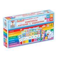 Развивающий тренажёр "Разноцветные окошки" 5-7 лет. Дополнительный набор карточек к базовому комплекту - «globural.ru» - Салехард