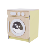 Стиральная машина из коллекции «НЕГА» (желтый) - «globural.ru» - Салехард