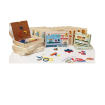 Игровой набор Фребеля "Комплект для детей 4-5 лет" - «globural.ru» - Салехард