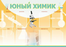 Стенд "Юный химик" (вариант 1) - «globural.ru» - Салехард