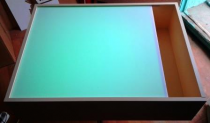Стол для рисования песком с RGB подсветкой 50*40см - «globural.ru» - Салехард