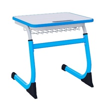 Парта одноместная Smarty с полиуретановой кромкой регулируемая по высоте - «globural.ru» - Салехард