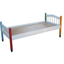 Кровать детская "Карандаш" 1400х600х600 ЛДСП настил ДВП  - «globural.ru» - Салехард