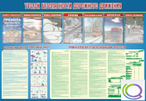 Стенд "Уголок безопасности дорожного движения" (вариант 4) - «globural.ru» - Салехард
