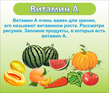 Стенд "Витамин А" - «globural.ru» - Салехард