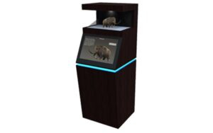 Голографическая 3D пирамида с сенсорным монитором "Классик" - «globural.ru» - Салехард