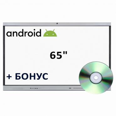 Интерактивная панель 65" (Android) - «globural.ru» - Салехард